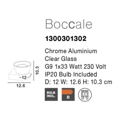 Kinkiet YOPAL LE41836 Luces Exclusivas - zdjęcie dodatkowe 1
