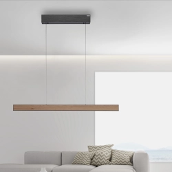 Lampa wisząca Pure E-motion Czarny/drewno 2570-79 Paul Neuhaus - zdjęcie dodatkowe 1
