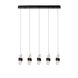 KLIGANDE Lampa wisząca LED Dim. 5x7,8W 2700K czarny 13496/35/30 Lucide - zdjęcie produktu