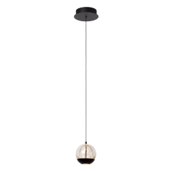 SENTUBAL Lampa wisząca Ø 14 cm LED 1x6,3W 2700K czarny 13498/05/30 Lucide - zdjęcie produktu