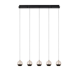 SENTUBAL Lampa wisząca LED Dim. 5x5,3W 2700K czarny 13498/25/30 Lucide - zdjęcie produktu
