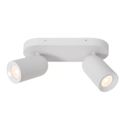 PUNCH Plafon 2xGU10 biały 13958/02/31 Lucide - zdjęcie produktu
