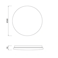 Lampa sufitowa Mantra Zero II 5943MA - zdjęcie dodatkowe 1