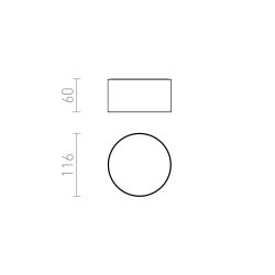 Plafon LARISA R 12 3CCT DIMM R14353 Rendl light studio