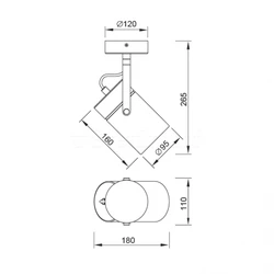 Lampa spot Mantra Aruba 6016MA - zdjęcie dodatkowe 1