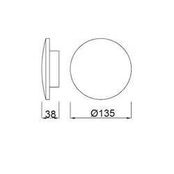 Lampa ścienna Mantra Bora Bora C0101MA - zdjęcie dodatkowe 1