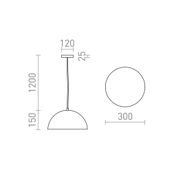 Lampa wisząca GLADYS 30 R14109 Rendl light studio