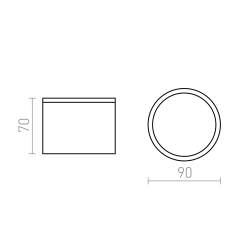 Plafon SKY R14230 Rendl light studio