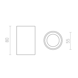 Plafon KORNELIA 5 R14378 Rendl light studio