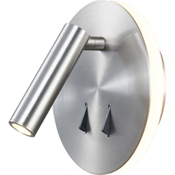 Lampa ścienna Mantra Cayman Satin Nickiel 6081MA - zdjęcie produktu