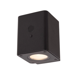 RAMIN Kinkiet zewnętrzny solarny LED 1x1W 2850K/3150K IP65 Czujnik ruchu czarny 15818/01/30 Lucide - zdjęcie produktu