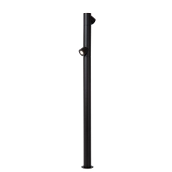 IBAMA Słupek zewnętrzny LED 2x5W 3000K IP65 czarny 15850/10/30 Lucide - zdjęcie produktu