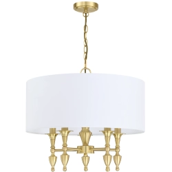 Lampa wisząca AUSTIN P05197BR-WH CosmoLight - zdjęcie dodatkowe 1
