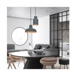 1655 SINGLE PENDANT CONCRETE Zambelis Lights