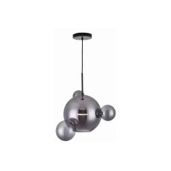 Multiverse lampa wisząca LED czarna 1+3 , 338111-02 REALITY - zdjęcie produktu