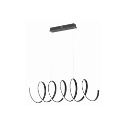 kinkiecik.pl Ribbon - lampa wisząca LED czarna 336401-02 REALITY