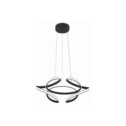 kinkiecik.pl Narida - lampa wisząca LED czarny mat 336701-02 REALITY