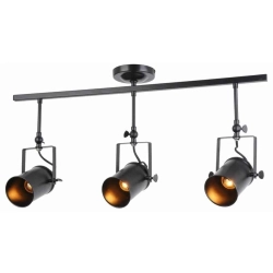 kinkiecik.pl Gemma - lampa sufitowa czarna 638003-02 REALITY