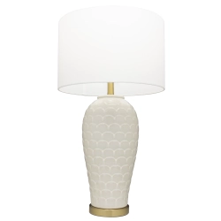 Lampa stołowa MURCIA T01033BR-WH CosmoLight - zdjęcie produktu