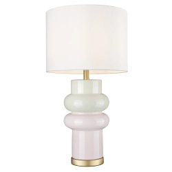 Lampa stołowa ASCOT T01729BR-WH CosmoLight - zdjęcie produktu