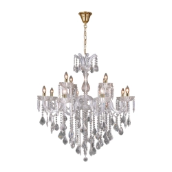Lampa wisząca CHATEAU 17801/10+5-GLD Paul Neuhaus - zdjęcie produktu