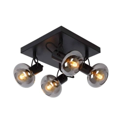Plafon MADEE 4xE14 czarny 17993/14/30 Lucide - zdjęcie produktu