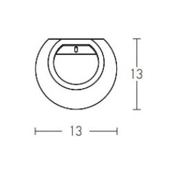 180021 WALL LIGHT CONCRETE 1XG9 Zambelis Lights