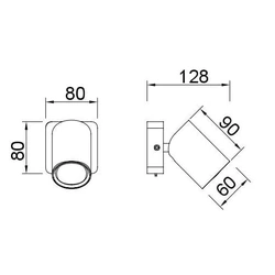 Lampa spot Mantra Sal 6713MA - zdjęcie dodatkowe 1