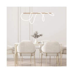 19254 PENDANT LIGHT LED 28W GOLD MAT FOR INDOOR SPACES Zambelis Lights