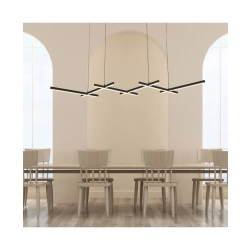 1948 PENDANT LIGHT 98W 3000K BLACK FOR INDOOR SPACES Zambelis Lights