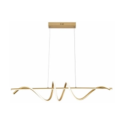 Lampa wisząca Serpent złoty malowany 339701-09 Reality