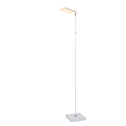 AARON Lampa podłogowa LED Dim. CCT 1x12W 2700K/4000K biały 19730/10/31 Lucide - zdjęcie produktu