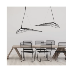 1975 PENDANT LIGHT LED 10W 3000K BLACK Zambelis Lights