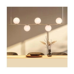 1998 PENDANT LIGHT 5XE14 GOLD FOR INDOOR USE Zambelis Lights