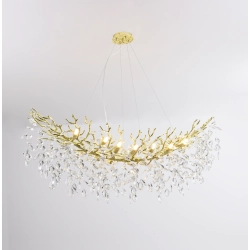 CINDY MD4115-1-EGN LAMPA WISZĄCA ZŁOTA/GOLD ZUMA LINE