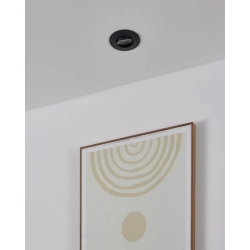 GEDREZ Oprawa do zabudowy zestaw 3XLED-CCT Ø90 Czarny 300188 EGLO