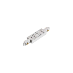 1F łącznik wzdłużny długi z opcją zasilania srebrno-szara 230V R12265 Rendl light studio - zdjęcie produktu
