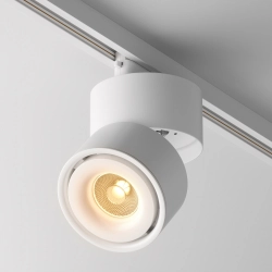 Ścieżka świetlna Yin Single phase track system UNITY 3000K 15W 24° TR084-1-15W3K-D-W-DE Maytoni - zdjęcie produktu