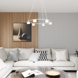 Lampa wisząca STARLIT 6 WHITE 1373/6 EMIBIG Lighting