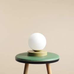 BALL TABLE PISTACHIO S 1076B12_S Lampka stołowa #colours Aldex - zdjęcie produktu