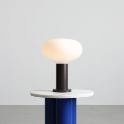 LAMPKA BIURKOWA FLO MOKKA M (opal glass) 7000B28_M Aldex - zdjęcie dodatkowe 1
