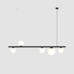 GARDA 5 CZARNY 1099F1 Stylowa lampa wisząca Aldex - zdjęcie dodatkowe 1