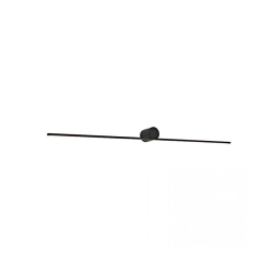 20145 LED WALL LAMP 9W 3000K DOWNWARD ALUMINIUM DRIVER BLACK IP44 Zambelis Lights