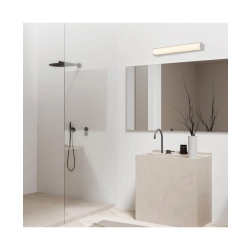 20150 BATHROOM LIGHT 16W 3000K ALUMINUM - ACRYLIC - METAL CHROME IP44 Zambelis Lights