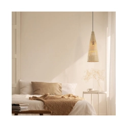 20154 BAMBOO PENDANT LIGHT 1XE27 MAX 40W NATURAL BAMBOO Zambelis Lights