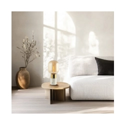 20253 TABLE LAMP E27 MAX 25W METAL - MARBLE - GLASS ON/OFF SWITCH Zambelis Lights