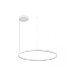 20265 84W LED PENDANT LIGHT 83W 3000K ALUMINIUM & ACRYLIC WHITE Zambelis Lights