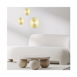 20349 SCONE LED 3000K 6W BRUSHED BRASS Zambelis Lights