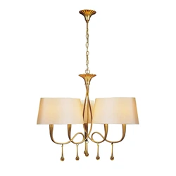 Lampa wisząca Mantra Paola Gold 3540MA - zdjęcie produktu