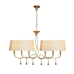 Lampa wisząca Mantra Paola Gold 3541MA - zdjęcie produktu